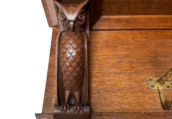 Arts & Crafts Wall Coat Rack by Kobus de Graaff, 1900s